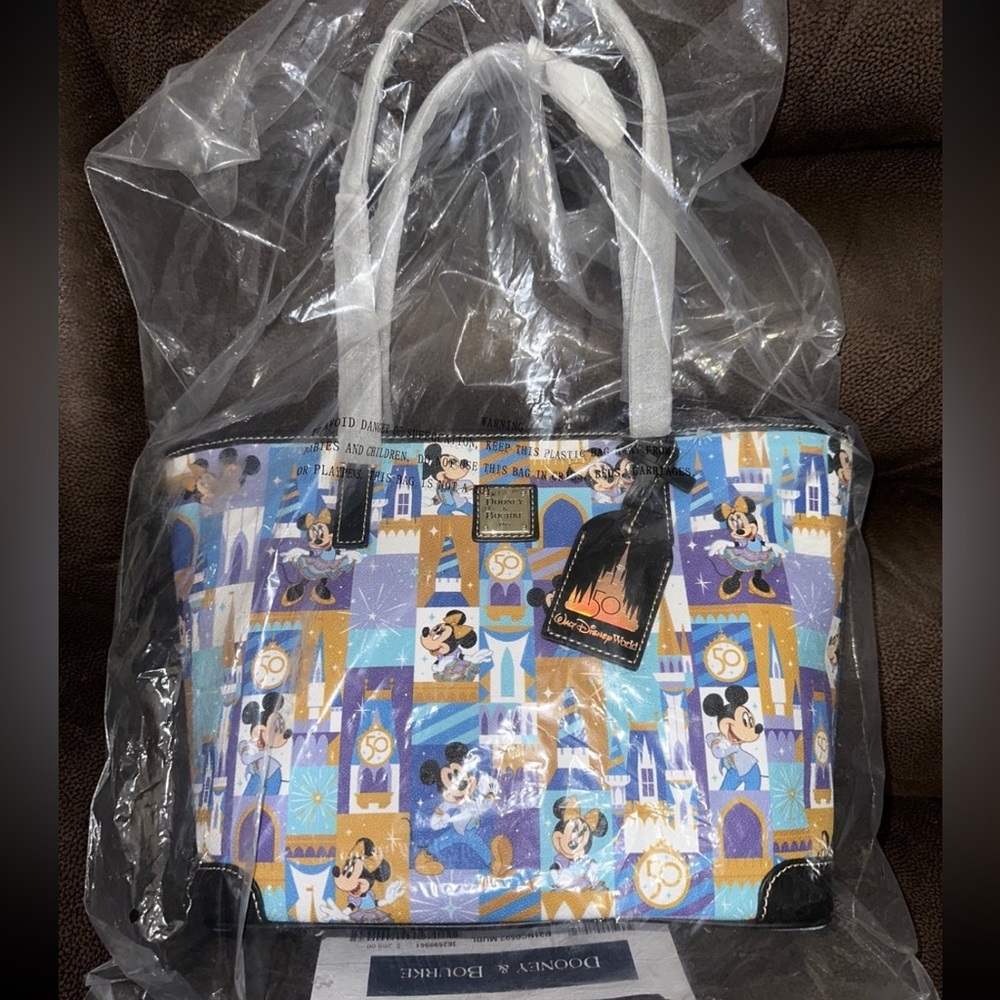 Dooney & Burke Disney 50th anniversary tote. NWT